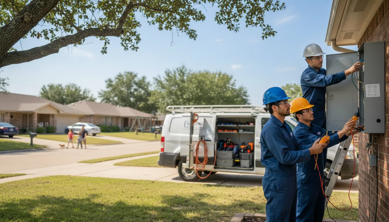 Certified electrician providing emergency electrical services in Middlefield, OH
